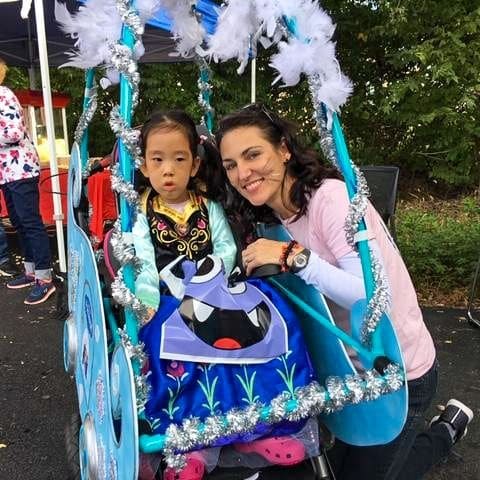 Aspire therapist Lisa Davison pictured with her friend and patient Priscilla. 