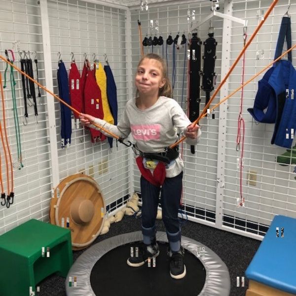 Pediatric Spider Cage Physical Therapy